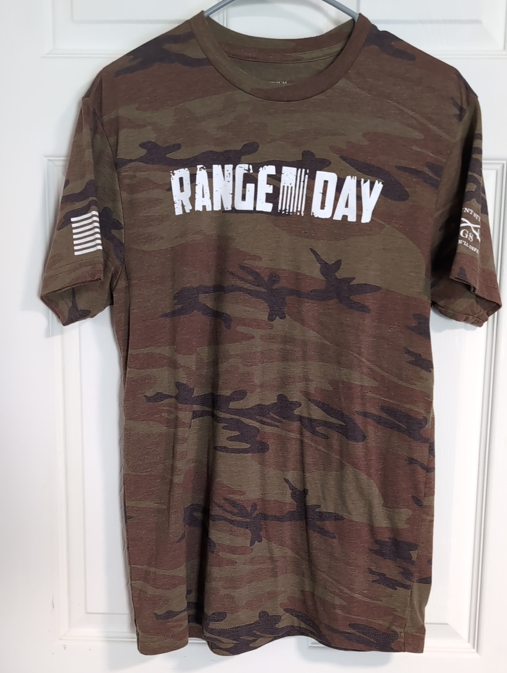 Grunt Style Range Day Camo Short-Sleeve Tee - Green & Brown